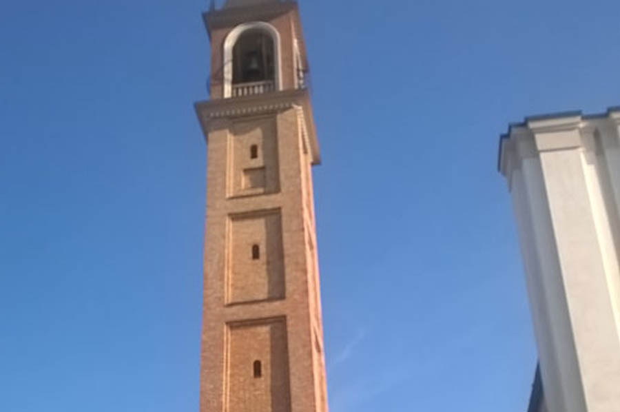 Manutenzione straordinaria del campanile di Cazzago di Pianiga